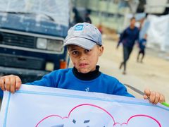 وقفة في شمال غزة للمطالبة بوقف حرب التجويع الإسرائيلية وكسر الحصار