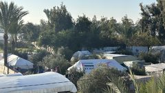 ليلة رعب للنازحين في مواصي خان يونس بعد توغل دبابات الاحتلال