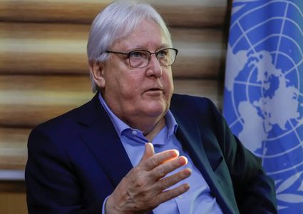 غريفيث يعبر عن صدمته لقصف ملجأ يؤوي موظفين لأطباء بلا حدود في خان يونس