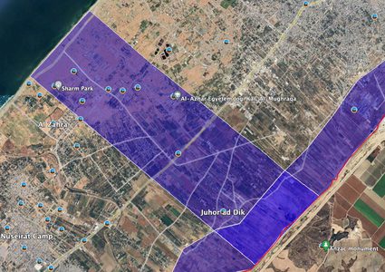 الاحتلال يقوم بتغييرات جغرافية في قطاع غزة ومخاوف دولية