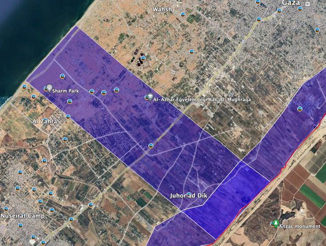 الاحتلال يقوم بتغييرات جغرافية في قطاع غزة ومخاوف دولية