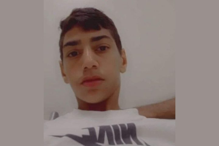 تشييع جثمان الشهيد الطفل فادي سليمان في بلدة عزون شرق قلقيلية