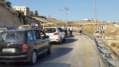 الاحتلال يغلق حاجز الكونتينر العسكري شمال شرق بيت لحم