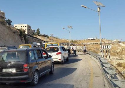 الاحتلال يغلق حاجز الكونتينر العسكري شمال شرق بيت لحم