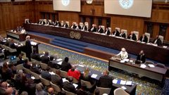 العدل الدولية تواصل الاستماع لجلسات تبعات حرب إسرائيل لفلسطين