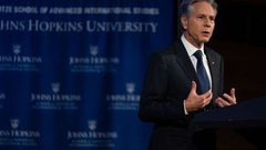 بلينكن: لا يجب إعادة احتلال غزة والاستيطان في الضفة يخالف القانون الدولي