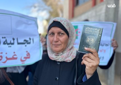 الجالية الجزائرية في غزة تطالب بإنقاذها في ظل حرب الإبادة الجماعية التي يشنها جيش الاحتلال على القطاع.