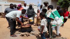 اليونيسيف: 4 ملايين طفل في السودان يعانون سوء التغذية