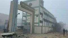 الدمار الذي طال منطقة معن وبني سهيلا ومنطقة الجامعة الإسلامية شرق خان يونس