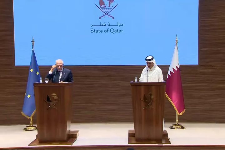 قطر تعبر عن تفاؤلها بنتيجة الوساطة بين إسرائيل وحماس