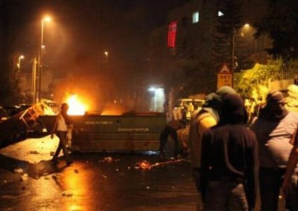 إصابات بالاختناق خلال مواجهات مع الاحتلال في رمانة غرب جنين