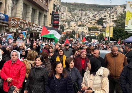 وقفات إسنادية في محافظات الضفة نصرة لغزة وللمعتقلين في سجون الاحتلال