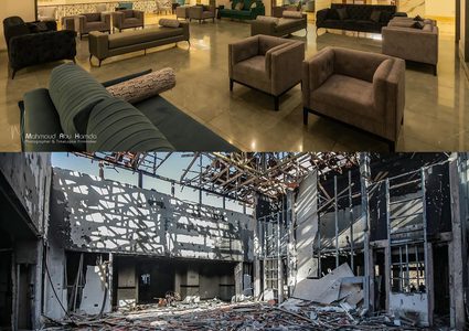 أكبر فنادق غزة... ما قبل وما بعد 7 أكتوبر