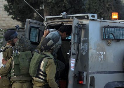 الاحتلال يعتقل ثلاثة مواطنين من محافظة نابلس