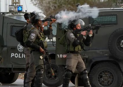 إصابات بالاختناق خلال اقتحام الاحتلال أودلا وقبلان جنوب نابلس