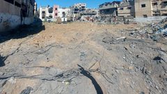 آثار الدمار في المنازل والشوارع والبنية التحية جراء توغل الاحتلال في حي الزيتون