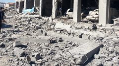 آثار الدمار في المنازل والشوارع والبنية التحية جراء توغل الاحتلال في حي الزيتون