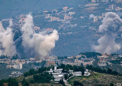سلسلة غارات جوية إسرائيلية على عدة بلدات جنوب لبنان