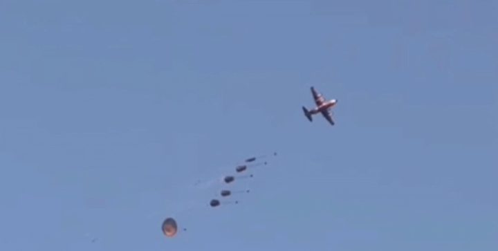 الولايات المتحدة ستسلم مساعدات إلى غزة عبر حملة إنزال جوي
