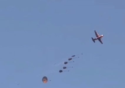 الولايات المتحدة ستسلم مساعدات إلى غزة عبر حملة إنزال جوي