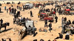 ارتفاع حصيلة الشهداء في غزة الى ٣٠ الف شهيد