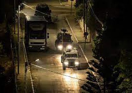 الاحتلال يقتحم قرى شمال شرق جنين