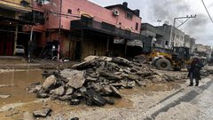 الاحتلال يخلف دمارا كبيرا في البنية التحتية في مخيم نور شمس شرق طولكرم