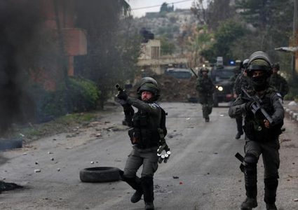 اندلاع مواجهات مع قوات الاحتلال في سبسطية شمال غرب نابلس