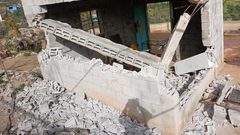 الاحتلال يهدم غرفة زراعية و3 بركسات في شقبا