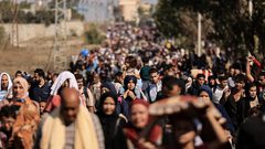 نحو 1.7 مليون شخص نزحوا داخل غزة