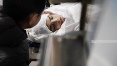 من وداع الشهيد نور الدين إبراهيم ياسين (18 عاما) من قرية دير أبو ضعيف بجنين