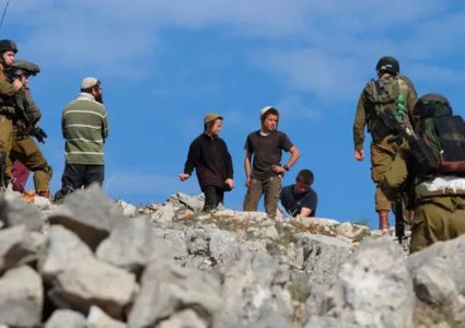 مستعمرون يعتدون على متضامنين اجانب في يطا