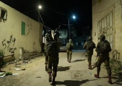 قوات الاحتلال تقتحم قرية حوسان غرب بيت لحم