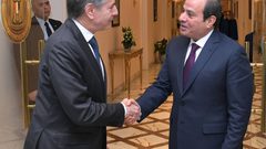 وزيرا الخارجية المصري والأميركي يناقشان الوضع في غزة وجهود التوصل لاتفاق للتهدئة