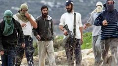 مستعمرون ينفذون أعمال عربدة على حاجز صرة