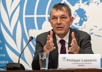 مفوض الأونروا يدعو المانحين لإعادة النظر في تعليق تمويل الوكالة