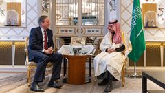 وزيرا الخارجية السعودي والبريطاني يبحثان الأوضاع في غزة