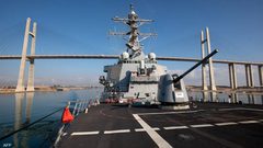 الجيش الأميركي: الحوثيون هاجموا المدمرة "لابون" بالبحر الأحمر