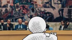 "حنظلة" ناجي العلي يعود إلى الكويت من بوابة غزة