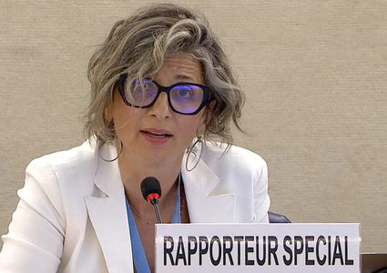 مقررة أممية: إسرائيل تجتث شعبا من جذوره