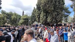 ٨٠ ألف مصلٍ يؤدون صلاة الجمعة في الأقصى