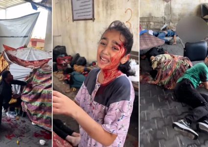 الاحتلال يطلق النيران ويحاصر مدرستين قرب مجمع الشفاء