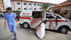 الهلال الأحمر: 14 فردا من طواقمنا استشهدوا بغزة