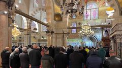 20 ألفا يؤدون صلاتي العشاء والتراويح في المسجد الأقصى