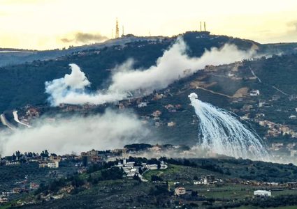 سلسلة غارات اسرائيلية على عدة بلدات في جنوب لبنان