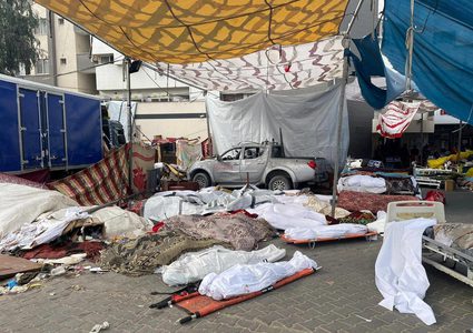 المرصد الأورومتوسطي يناشد المجتمع الدولي لوقف المذبحة في مستشفى الشفاء بغزة