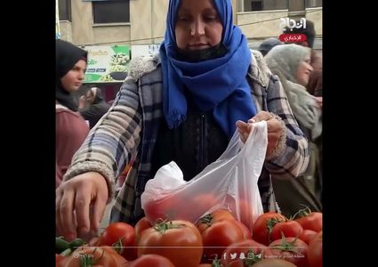 شتت النزوح شمل عائلتها.. نازحة تقاسي الأمرين بتوفير لقمة عيش لابنها الصغير