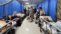الاحتلال يحتجز 150 مريضًا كرهائن في مستشفى الشفاء