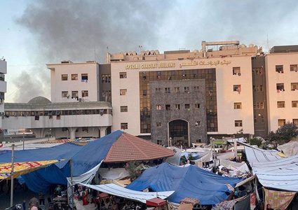 استشهاد 5 من الجرحى المحاصرين في مجمع الشفاء الطبي