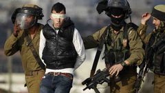 الاحتلال يعتقل شابا من مخيم عايدة شمال بيت لحم